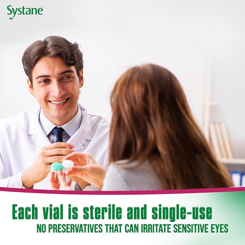 Systane Ultra eye drops application tip supports precise placement.