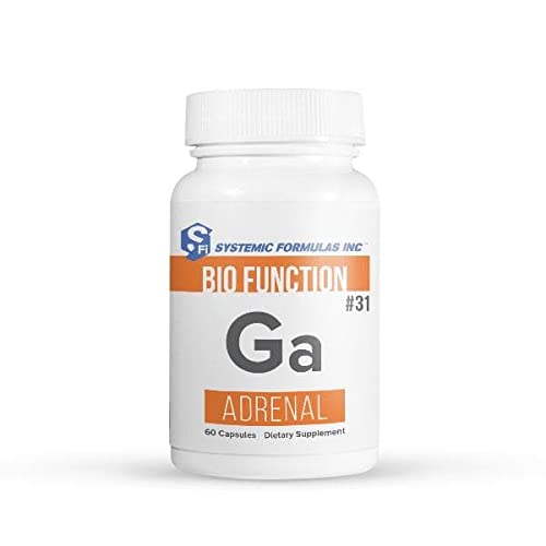 Systemic Formulas 31 Ga-Adrenal bottle label