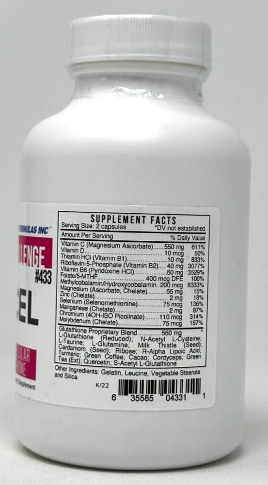 Glutathione support concept image