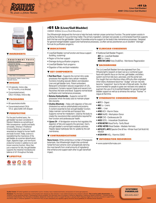 Liver and gall bladder support capsules featuring beet root powder
