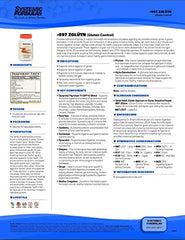 ZGLUTn Gluten Control packaging and label information