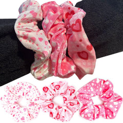syyoo red heart hair accessory set enhances outfits with flair