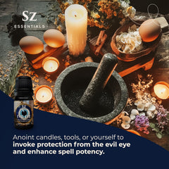 Herbs and botanicals used in the blend including bay laurel and rosemary