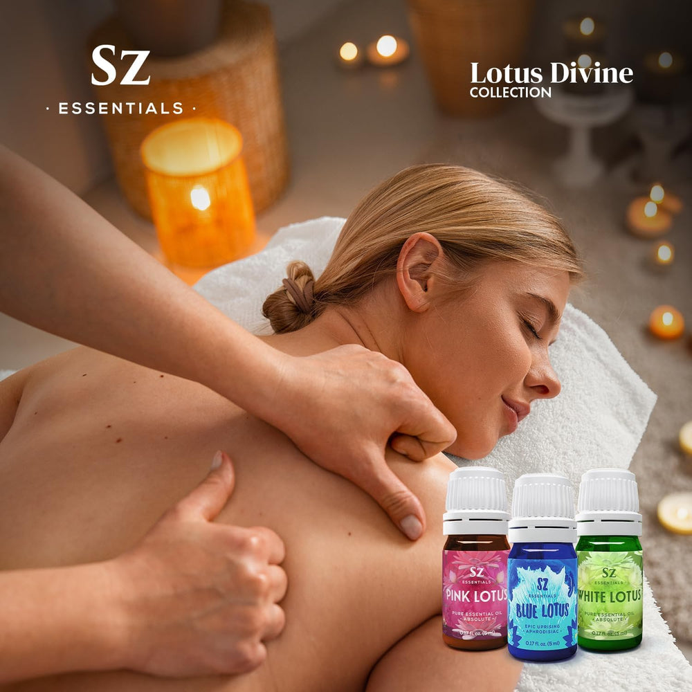 Aromatherapy usage scene with Lotus Collection oil diffuser 02