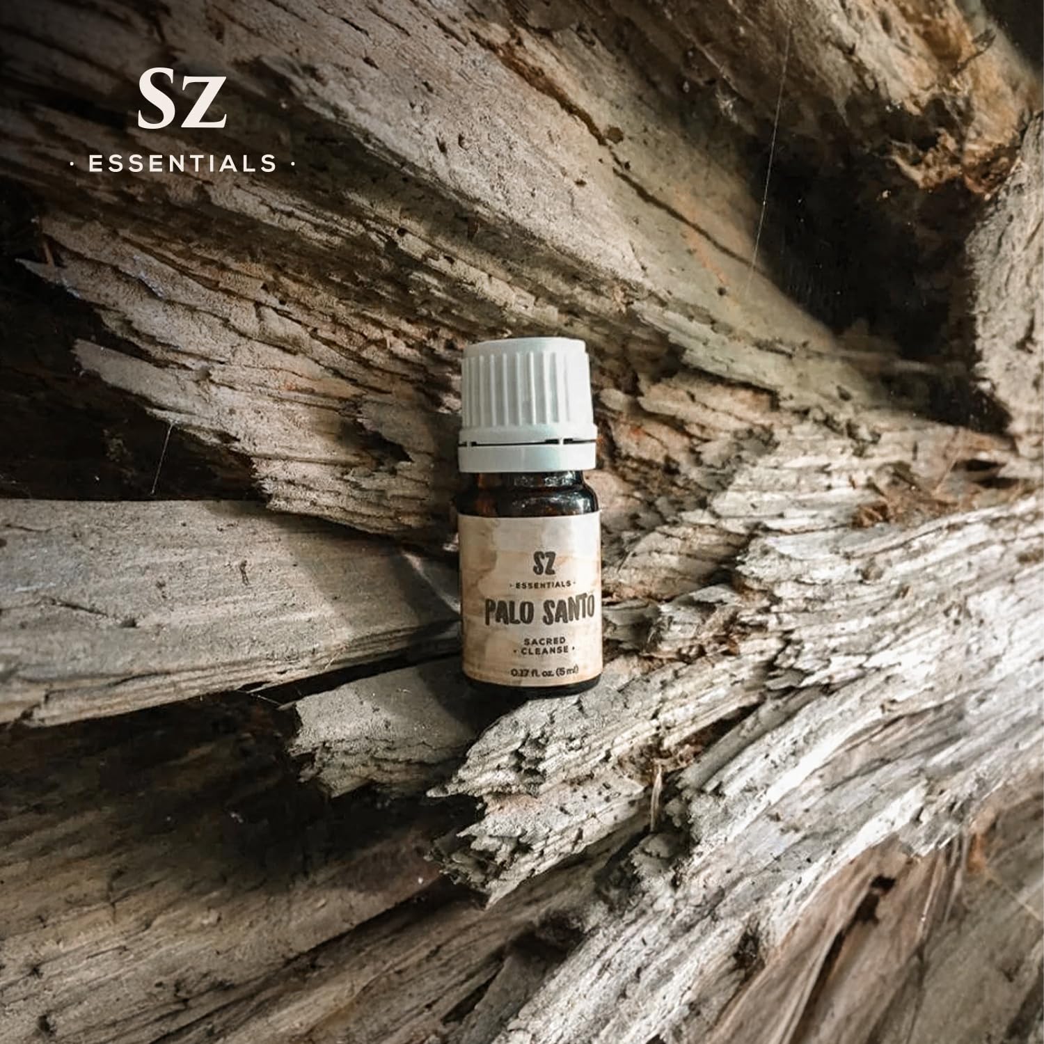 Palo Santo essential oil used with diffuser