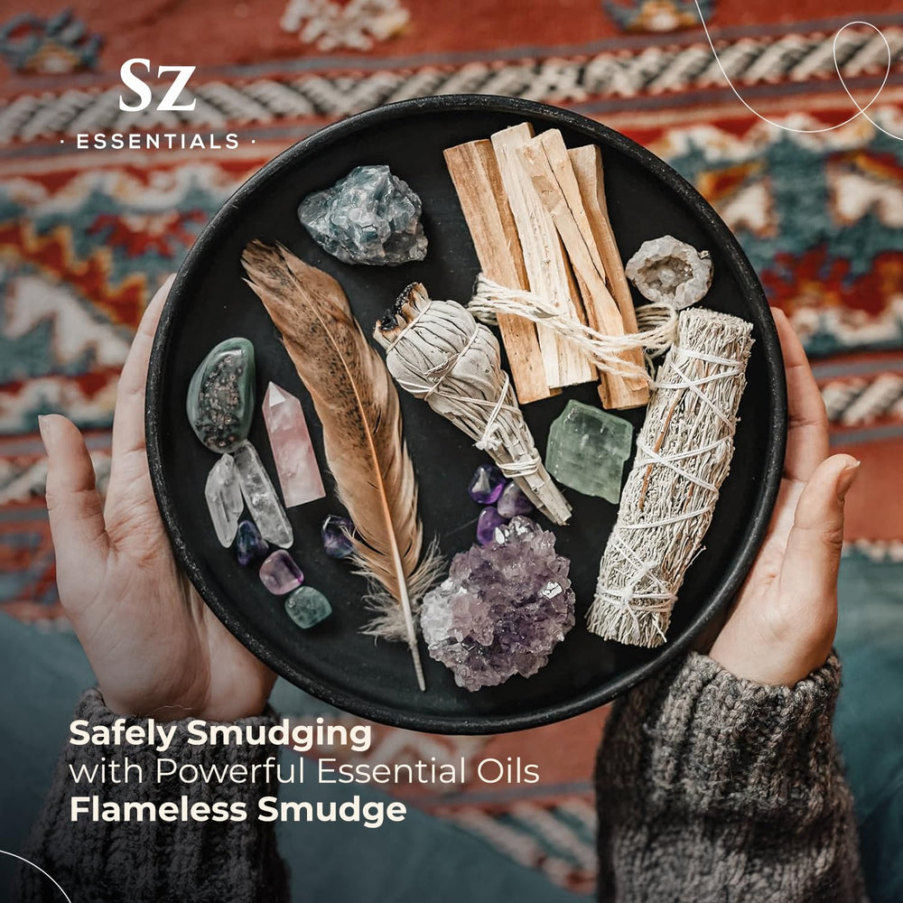 Herbal and smoky fragrance notes of Shamanic Smudge