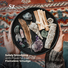 Herbal and smoky fragrance notes of Shamanic Smudge