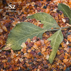 Myrrh oil added to skincare routine with carrier oils