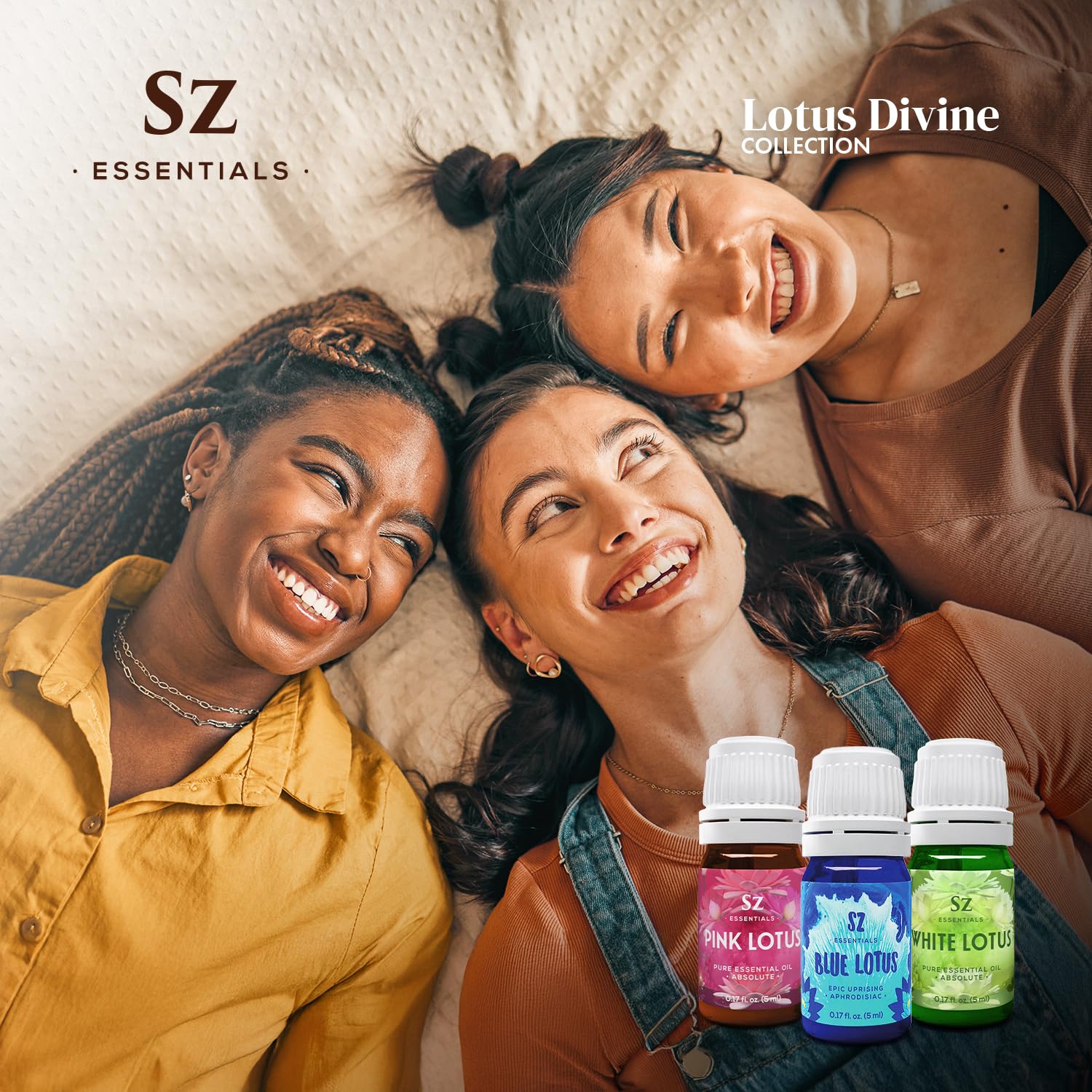 White Lotus essential oil bottle (5ml) from Sz Essentials