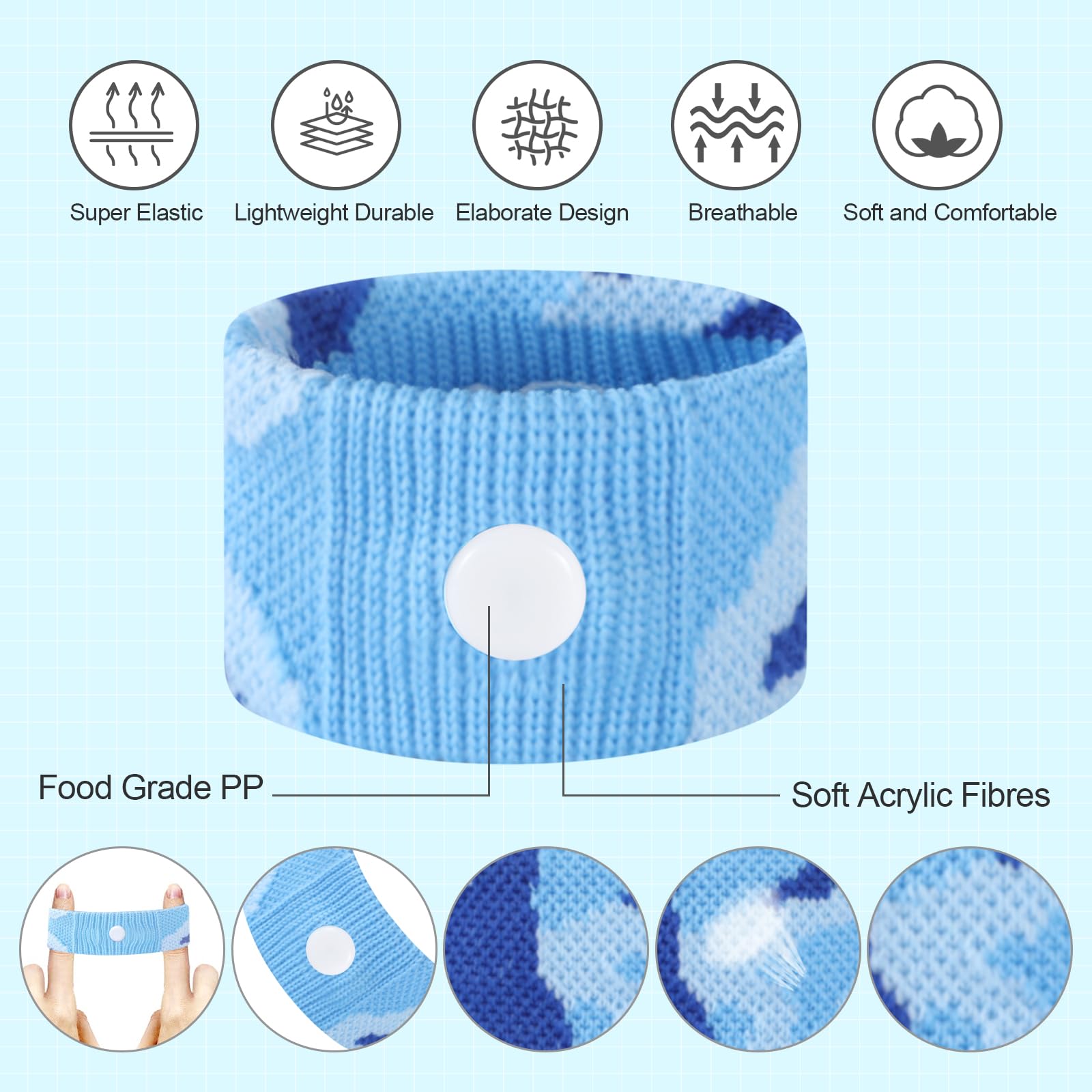 SZSTYYP motion sickness band used during car travel for non-drug relief