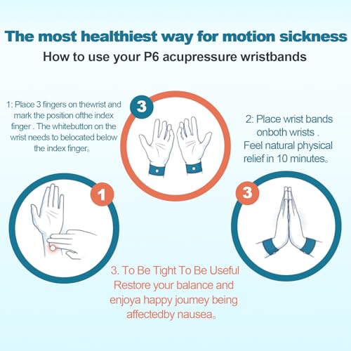 SZSTYYP motion sickness glasses inside a transparent travel box.