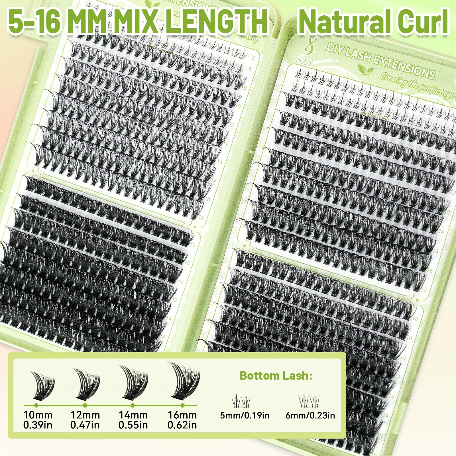 szy bond and seal included for secure adhesion during wear