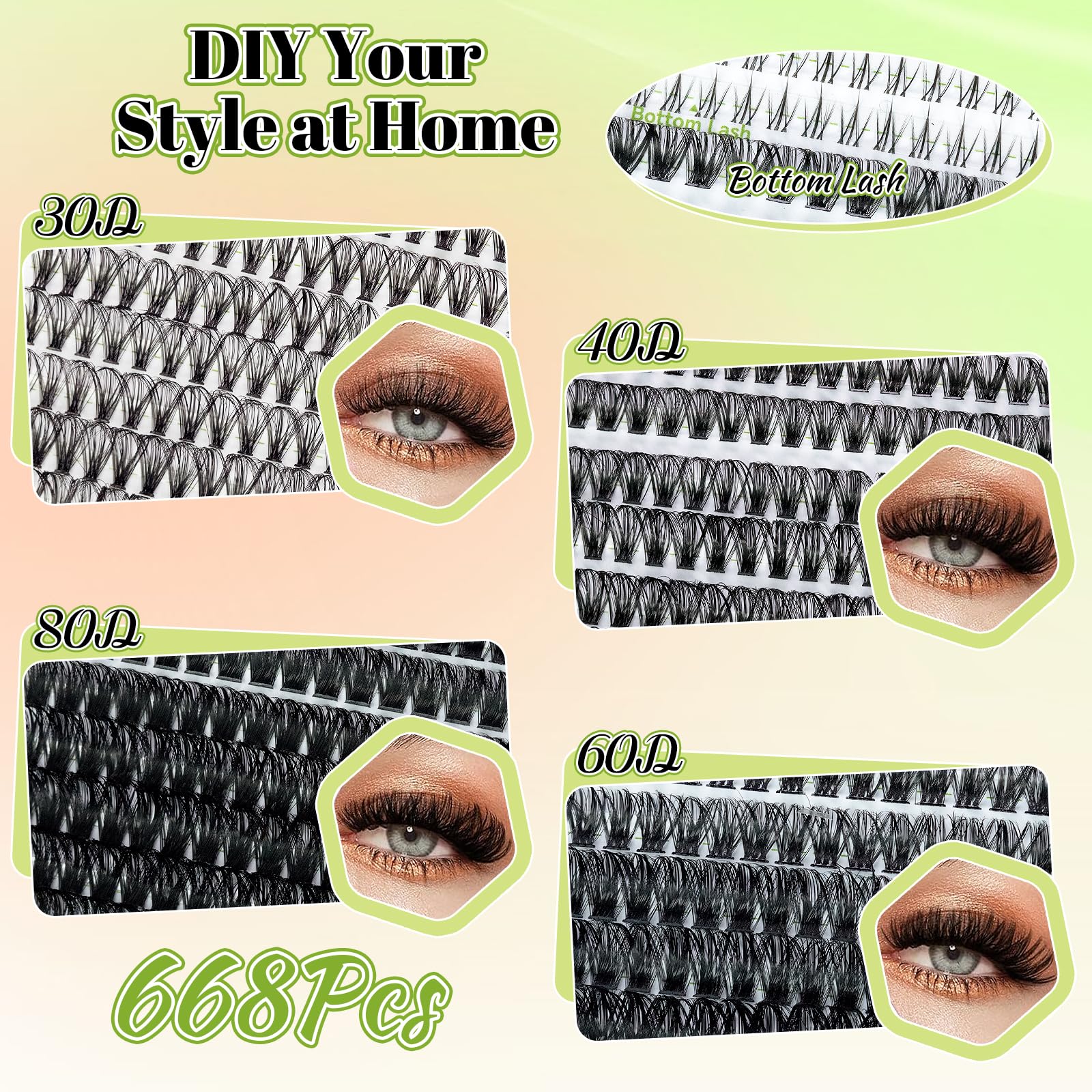 szy lightweight fiber lashes feel like nothing on the lid