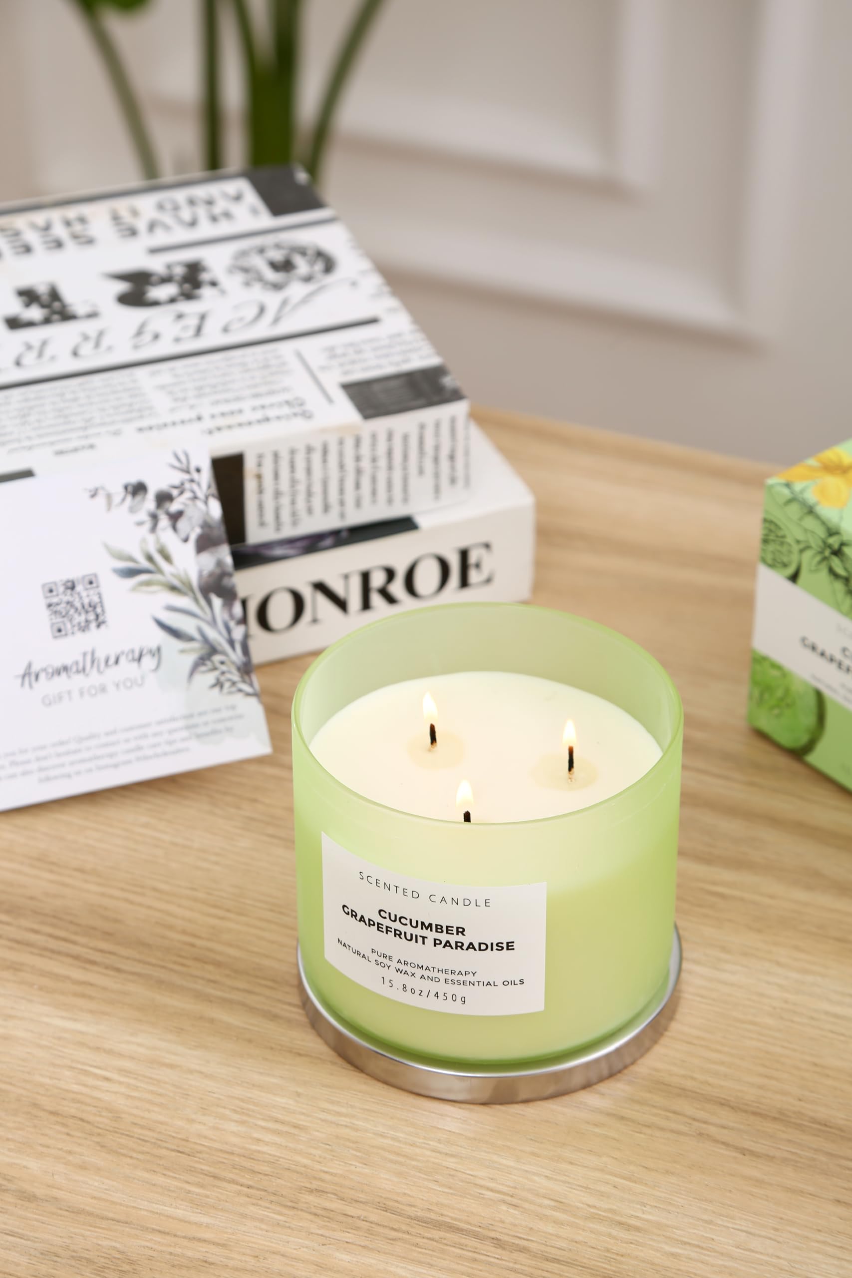 T&H Living room scene with warm glow and inviting fragrance