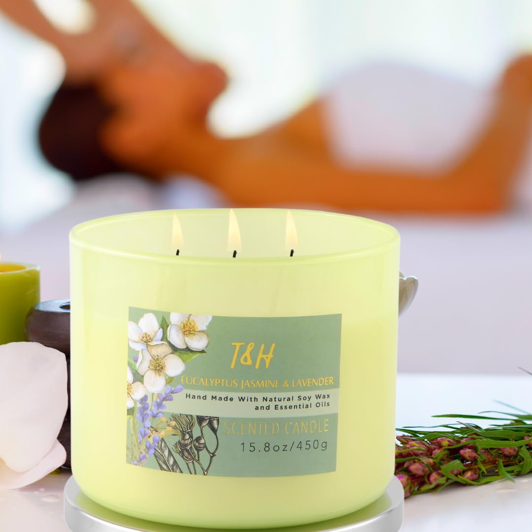 Decorative bedroom setting featuring the candle