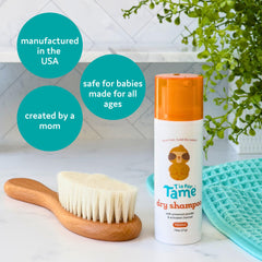 T is for Tame packaging keeps powder clean and mess-free