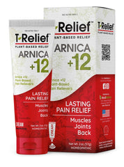 T-Relief Arnica +12 Cream bottle on white background