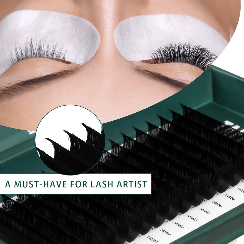 TAFFEAY's 8-20mm length range enables custom looks.
