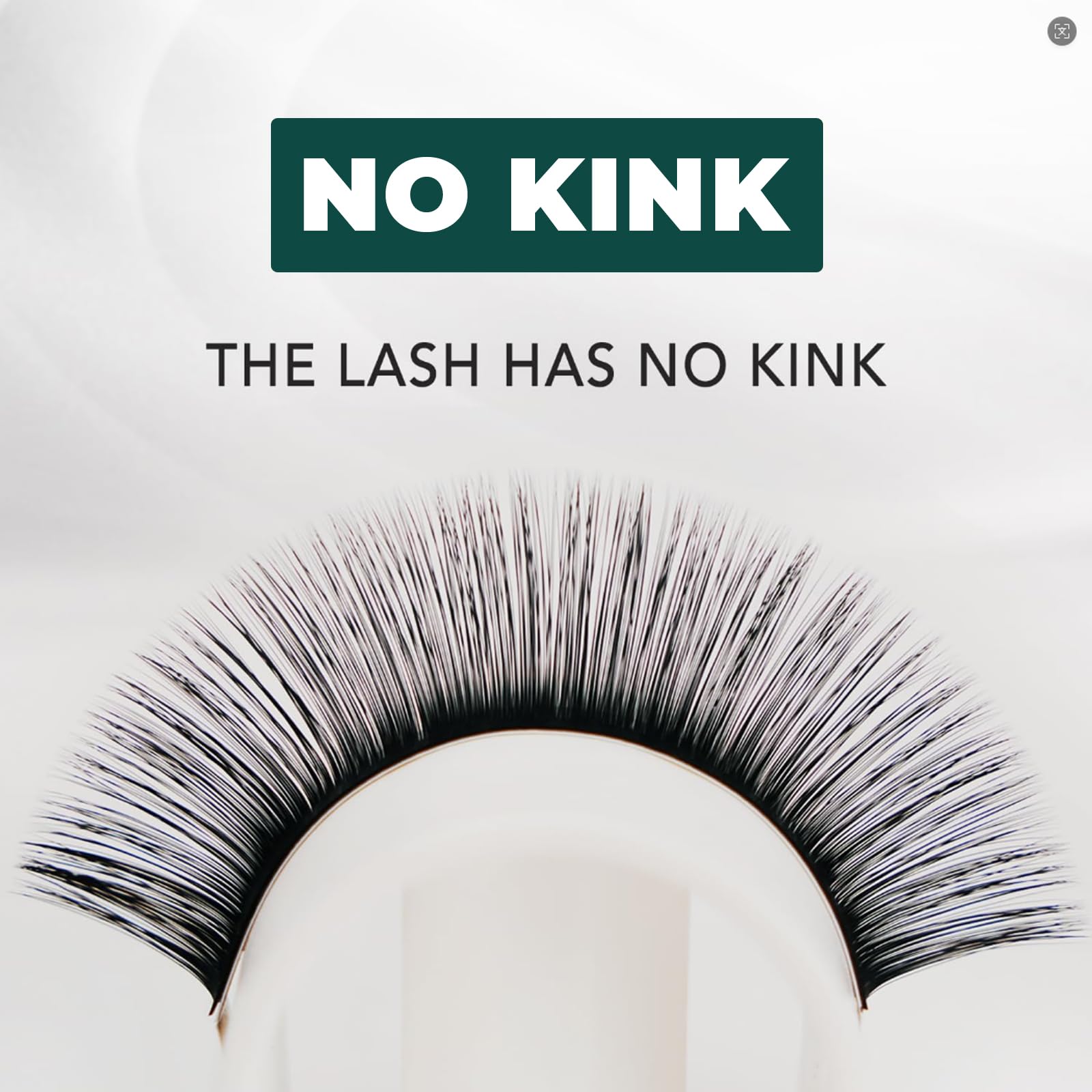 TAFFEAY Cashmere lashes achieve a deep matte black finish for drama.