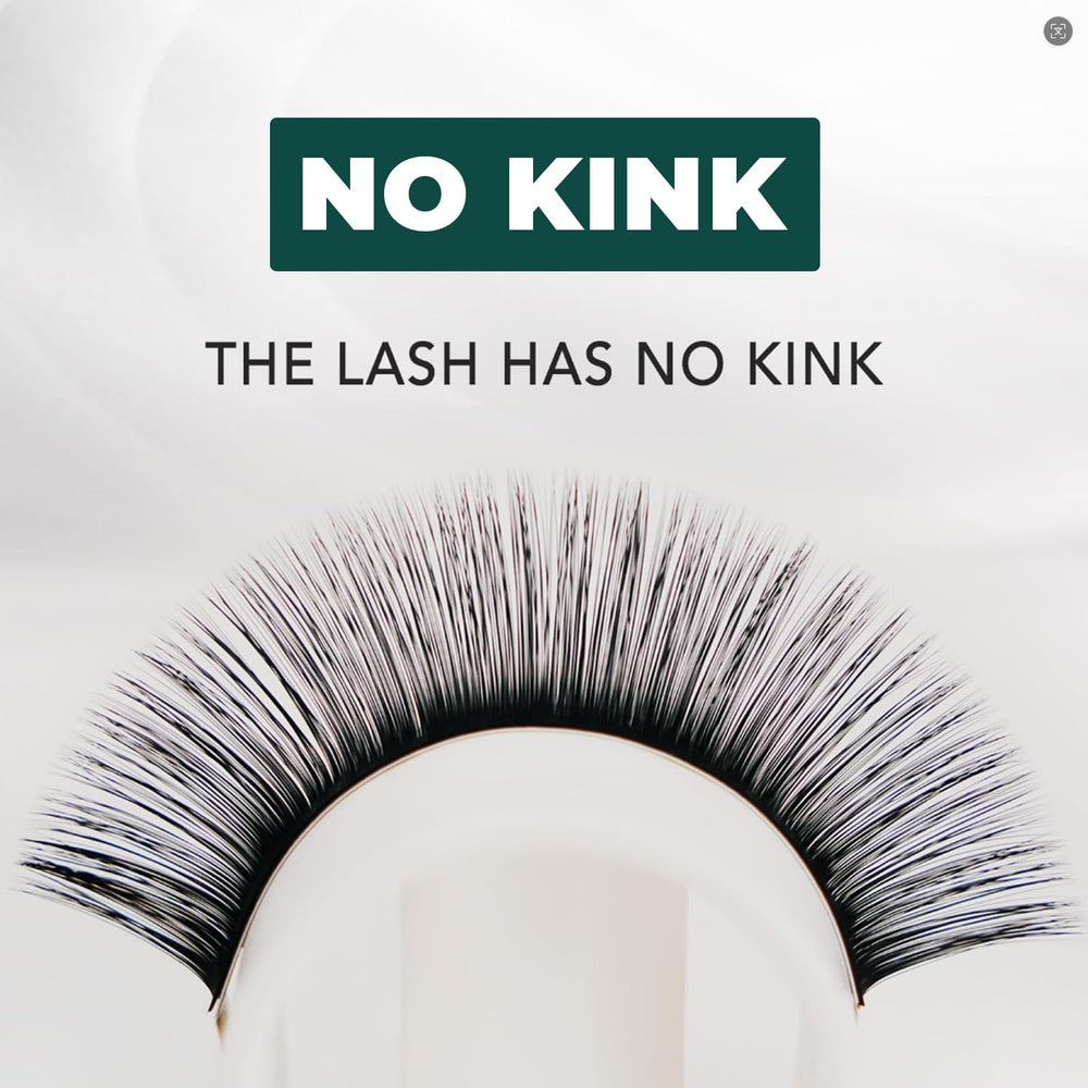 TAFFEAY Cashmere lashes achieve a deep matte black finish for drama.