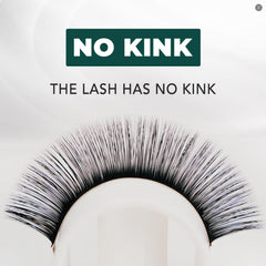 TAFFEAY Cashmere lashes achieve a deep matte black finish for drama.
