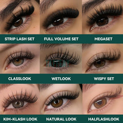 Professional TAFFEAY packaging supports efficient lash applications.