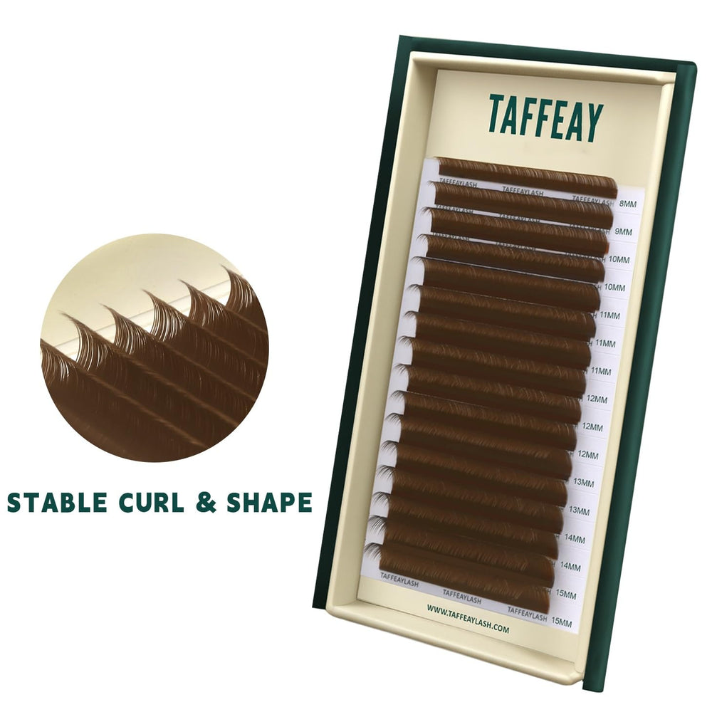 TAFFEAY fluffy volume lashes offer dimension without heaviness