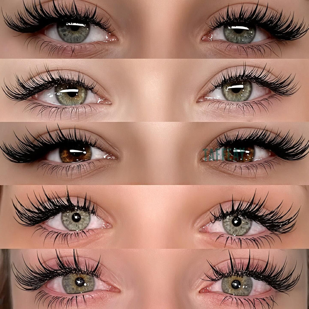 TAFFEAY Lash artist kit tray demonstrates professional salon use