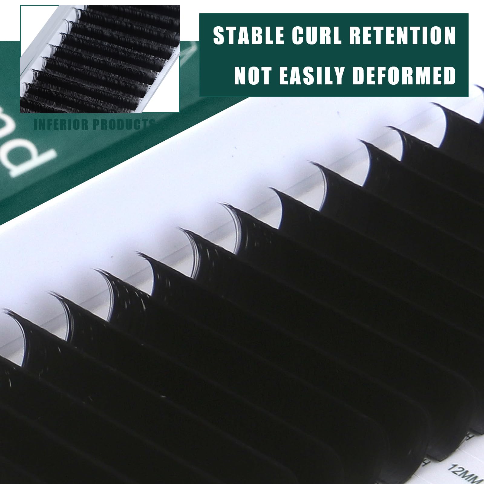 TAFFEAY ultra-fine diameters 0.03–0.07 create feather-light volume.