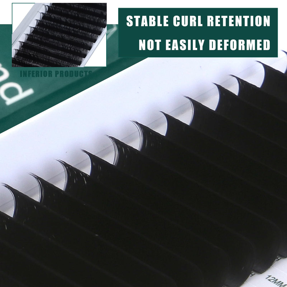 TAFFEAY ultra-fine diameters 0.03–0.07 create feather-light volume.