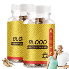 TAFUTY Blood Purifying Capsules bottle on white background