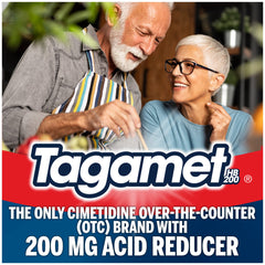 Tagamet HB 200 bottle label—OTC acid-reduction option.