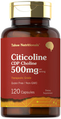 Tahoe Nutritionals Citicoline 500mg bottle