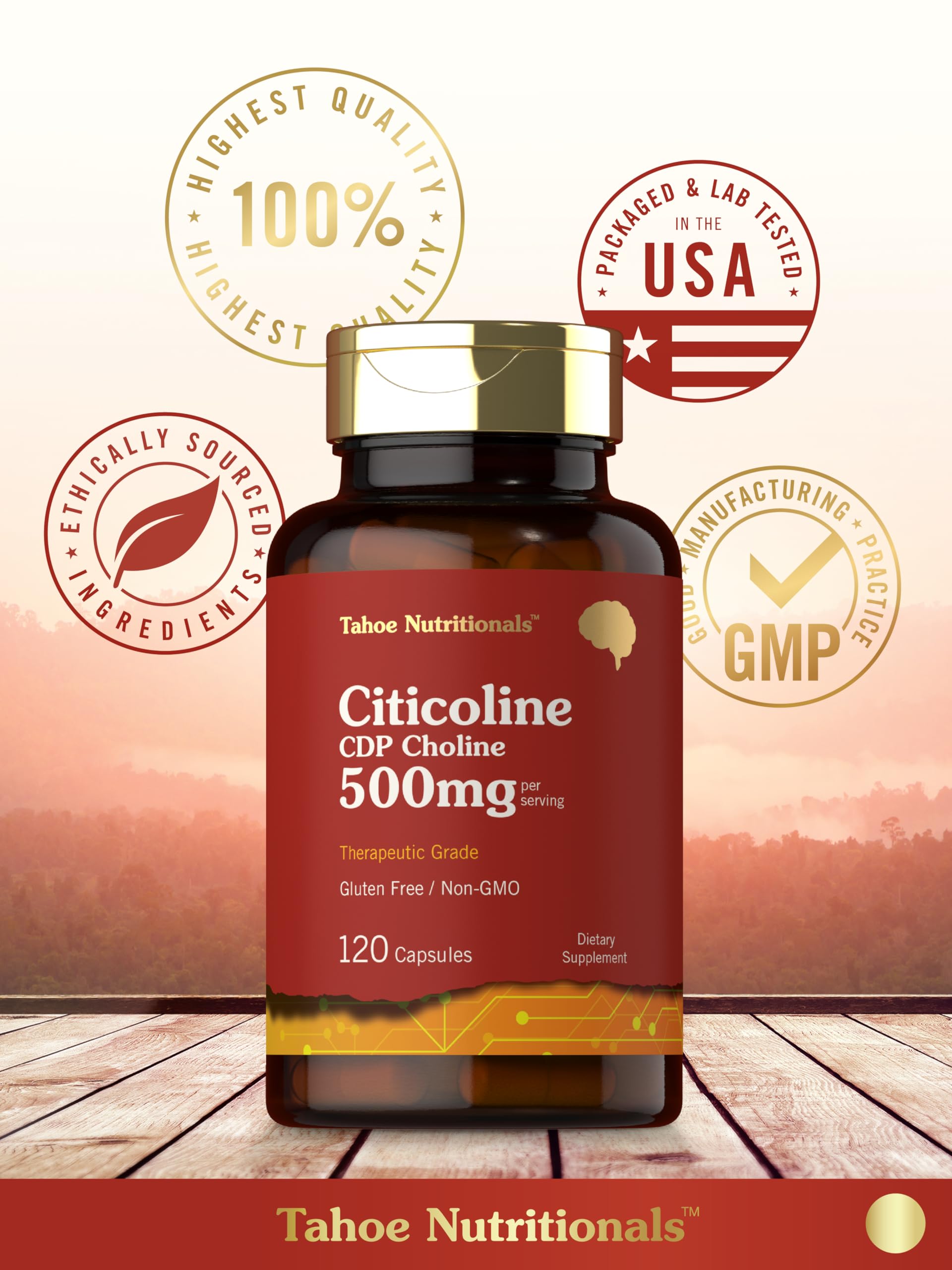 Lab-tested trusted ingredients seal