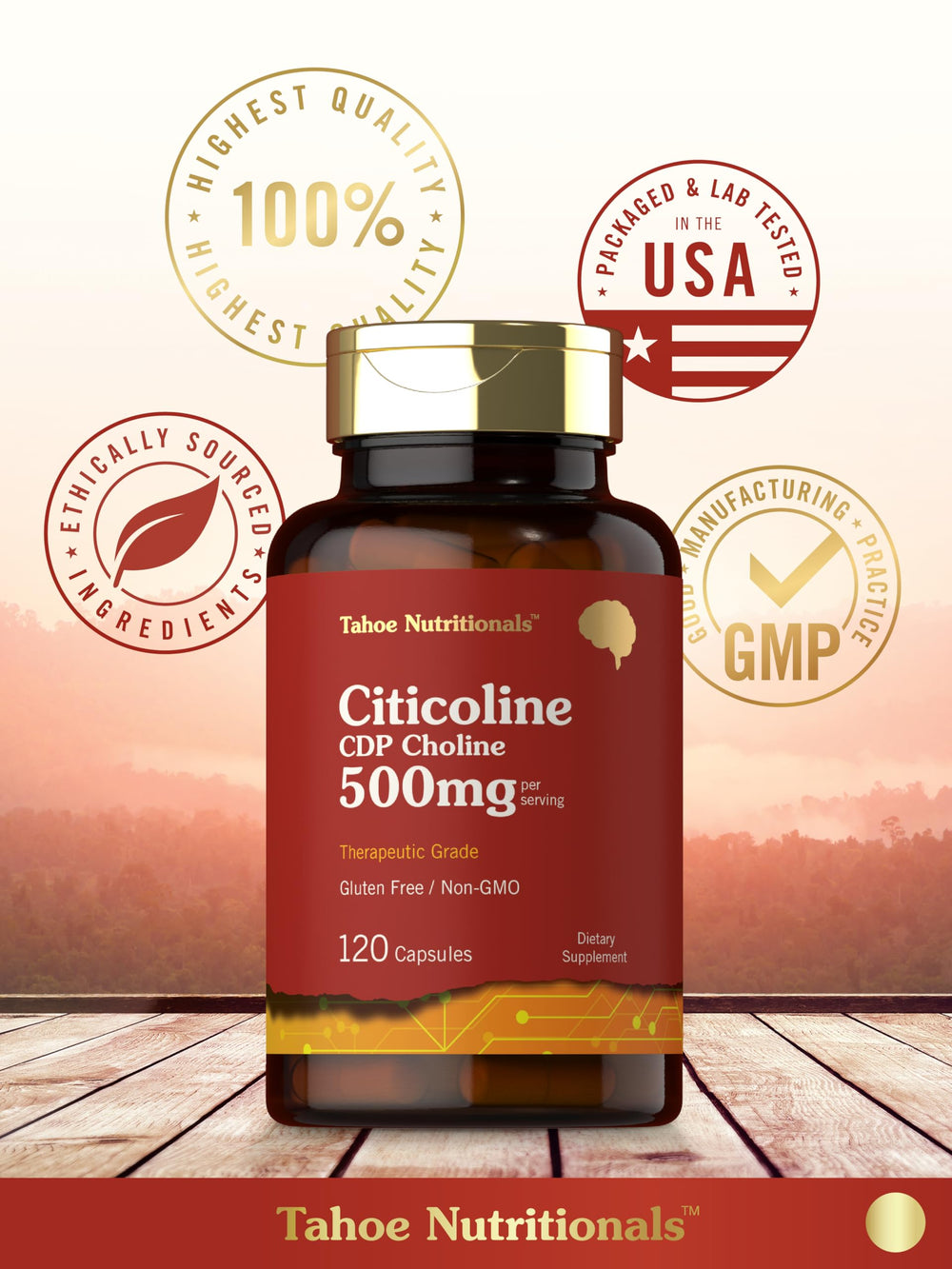 Lab-tested trusted ingredients seal