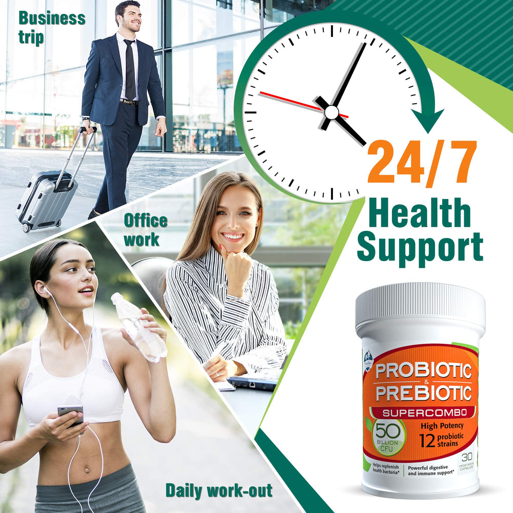 Ingredients list visual for TAIGASEA probiotic