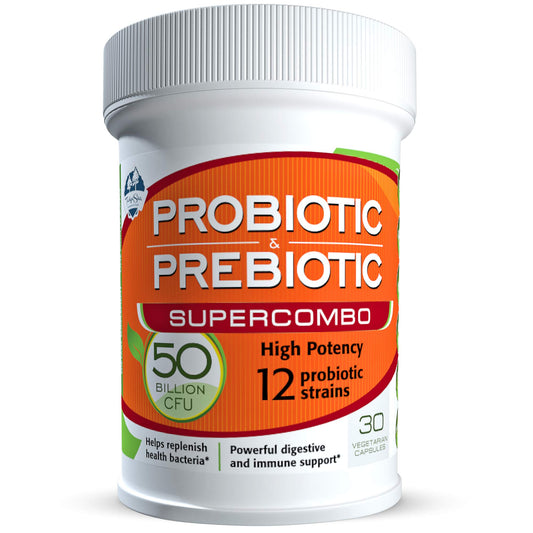 TAIGASEA 50B CFU probiotic supplement bottle – front view