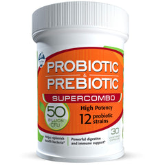TAIGASEA 50B CFU probiotic supplement bottle – front view