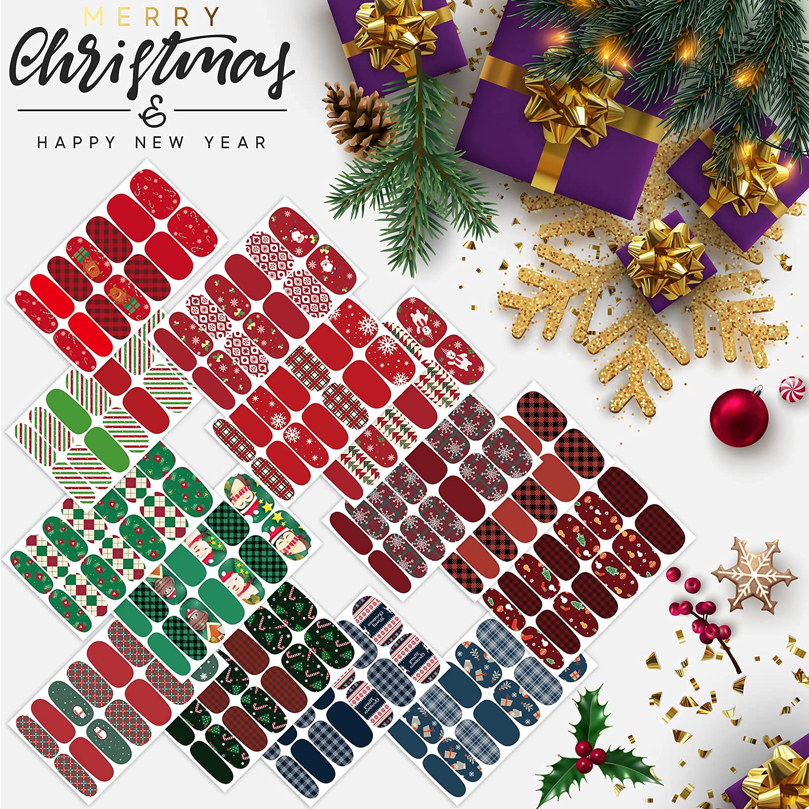 TailaiMei wraps suitable for toes, false nails, and home spa-worthy nails.