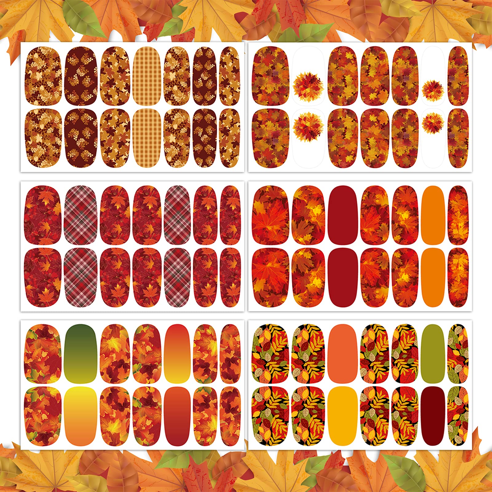 TailaiMei grid pattern nail wrap; chic plaid style for festive looks.
