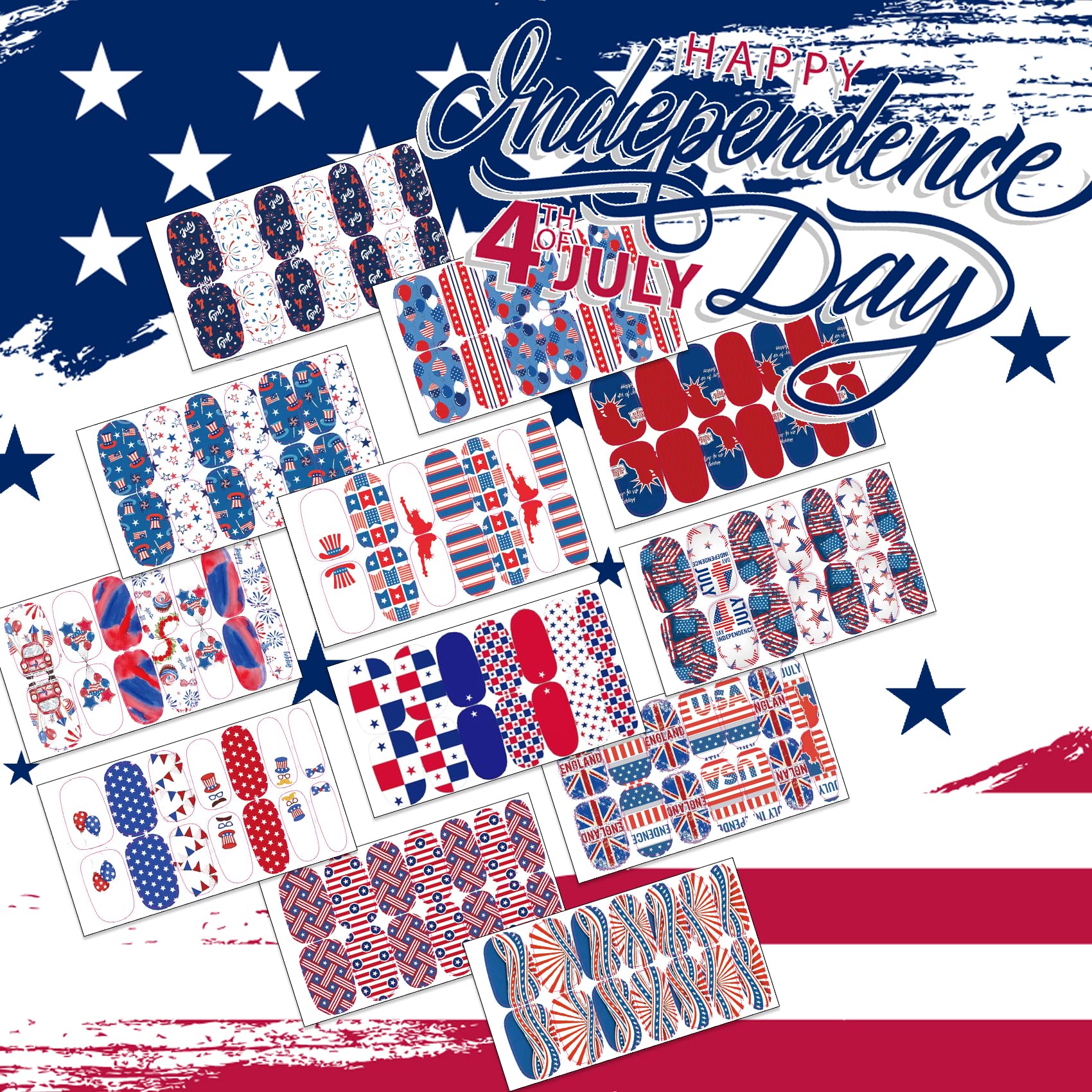 TailaiMei nail wraps with files included for easy prep