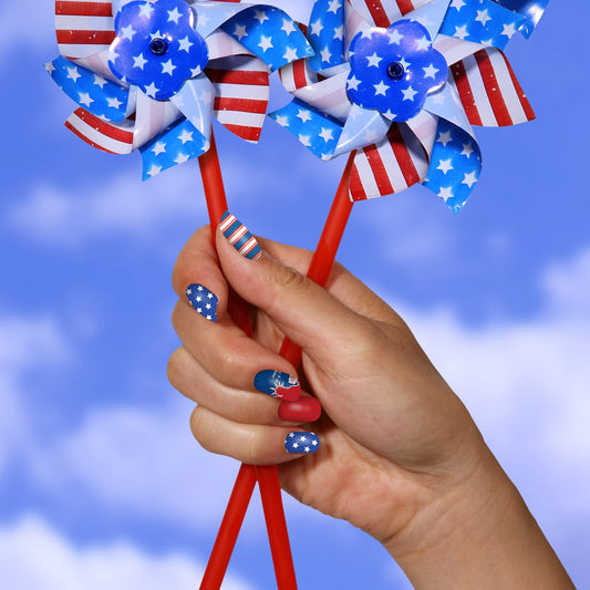 TailaiMei Statue of Liberty nail wraps for chic DIY nails