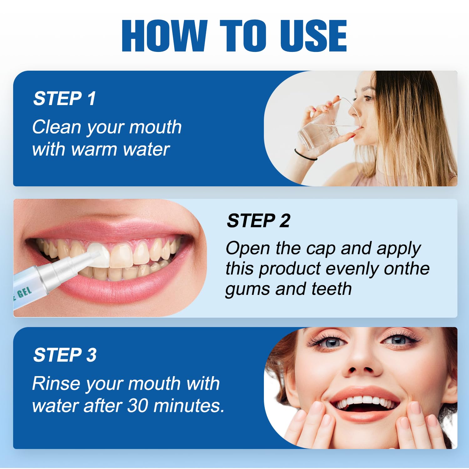 Precision brush for targeted application to teeth
