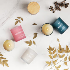 Talent Candles packaging with sustainable materials fits gift-ready presentation.