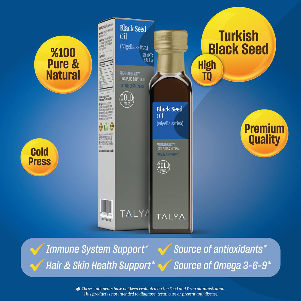 Cold-pressed Turkish black seed oil extraction