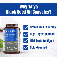 Digestive health benefits of TALYA black seed oil