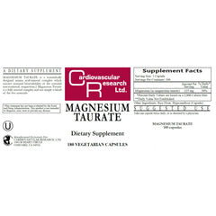 Tamper-resistant ship box packaging for magnesium taurate 180-count
