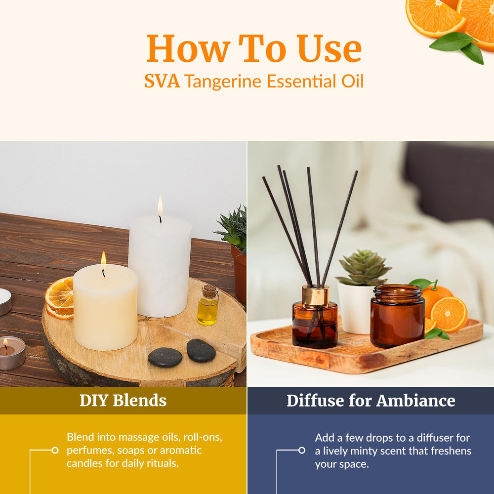 Tangerine essential oil for soap making