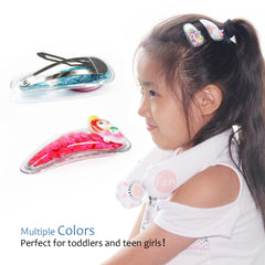 TANLOMY Sparkle Girl Hair Clips glitter inside for subtle shine