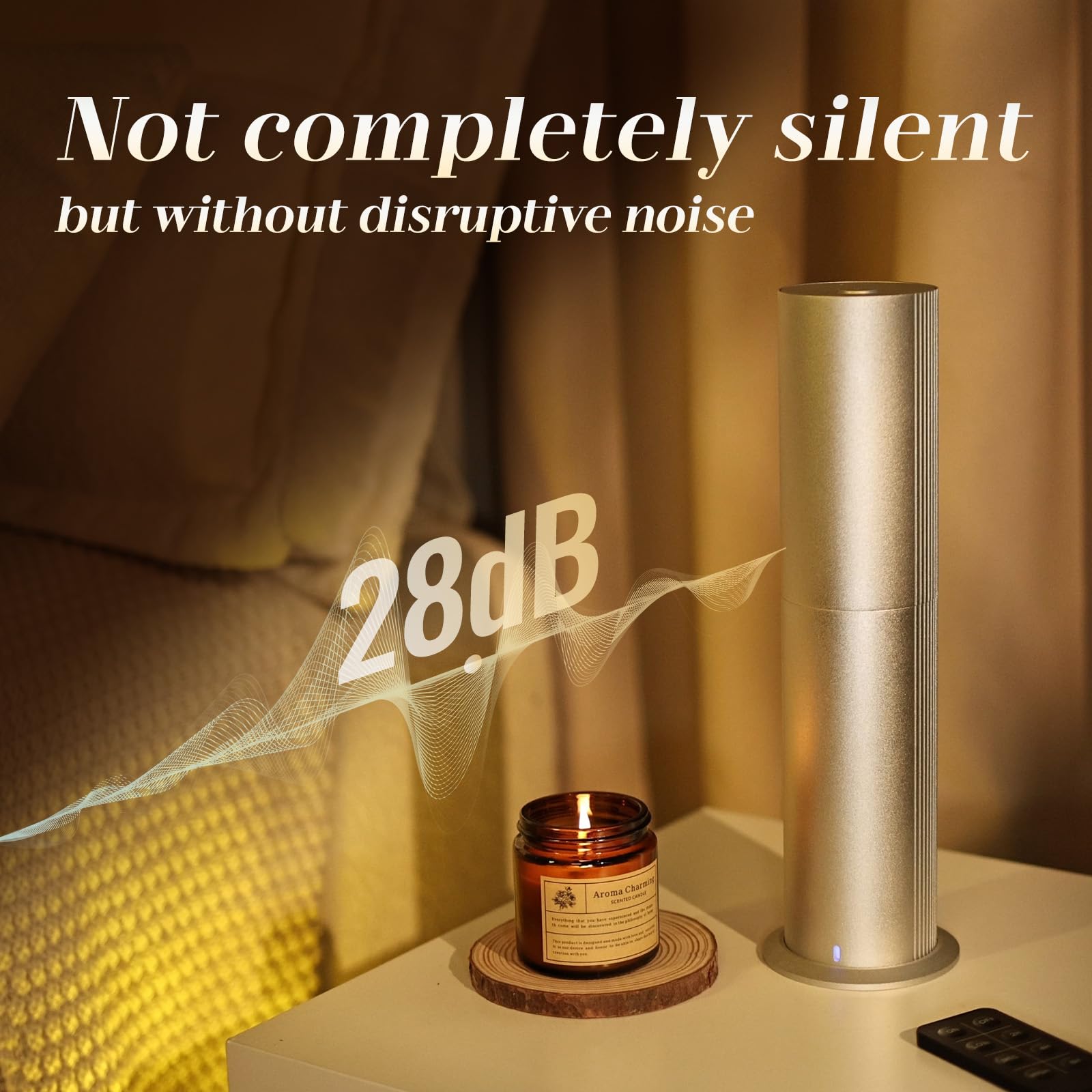 TANOXI diffuser 100ml capacity demonstrates long-lasting fragrance delivery.